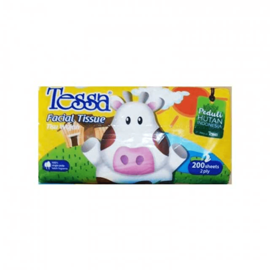 Tessa 2 Ply Tisu Wajah 200sheets