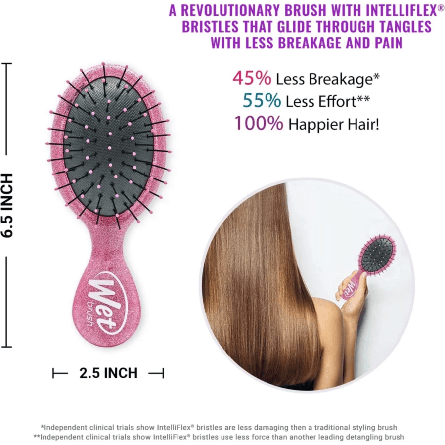 The Wet Brush Mini Disney Glitter Ball Aurora