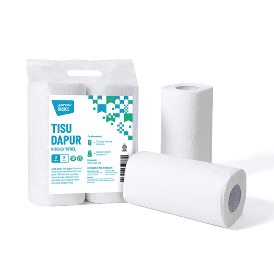 Kitchen Towel A Basics 2rolls