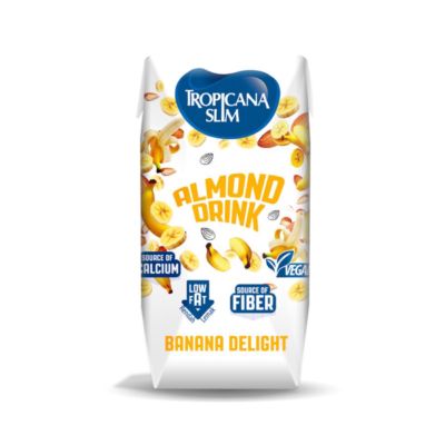 Tropicana Slim Almond Drink Banana Delight