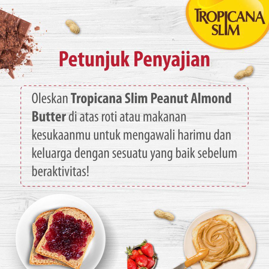 Tropicana Slim Peanut Almond Butter Spread 300gram