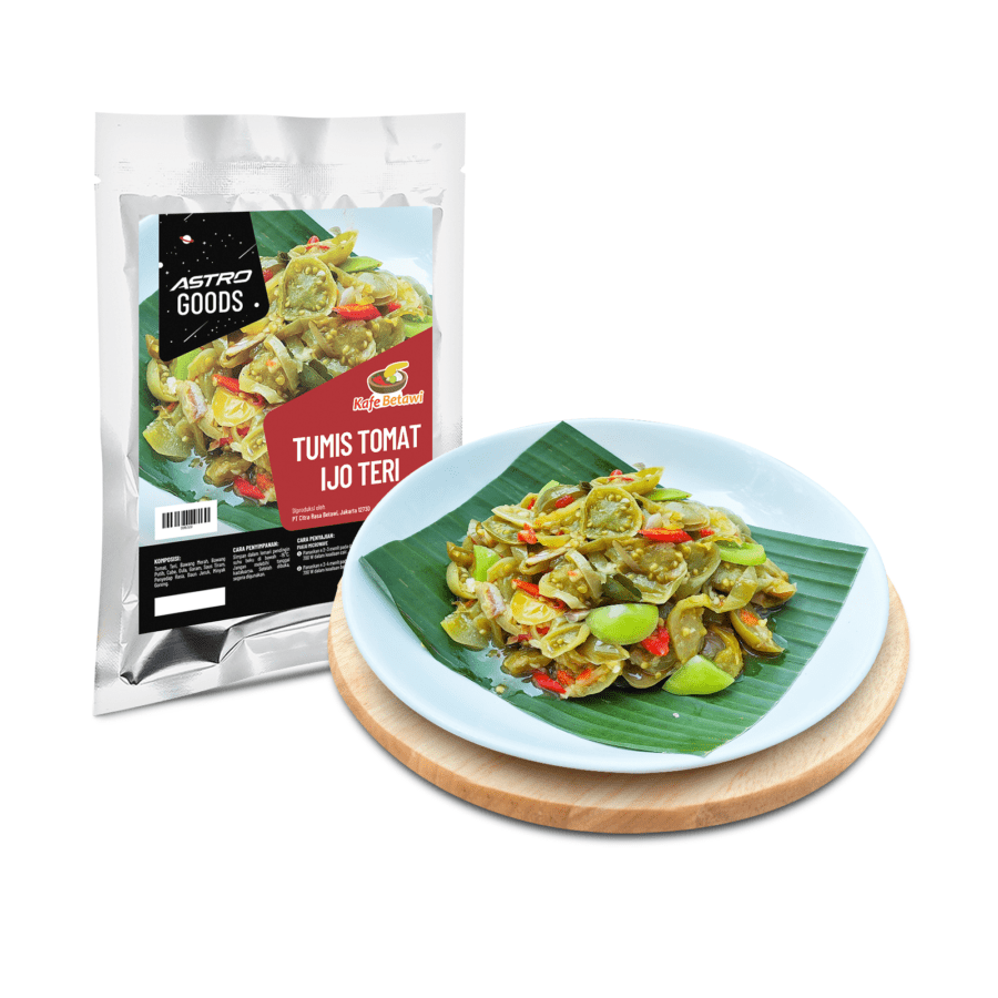 Tumis Tomat Ijo Teri Kafe Betawi x Astro Goods