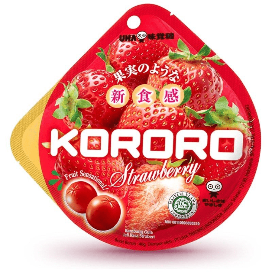 UHA Kororo Strawberry Permen Jeli