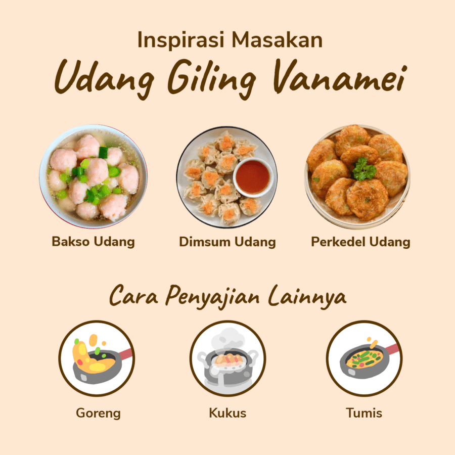 Udang Vanamei Giling Halus Premium Java Sea x Astro Farm 200gram