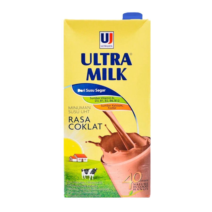 Ultra Milk Chocolate Susu UHT 1000ml