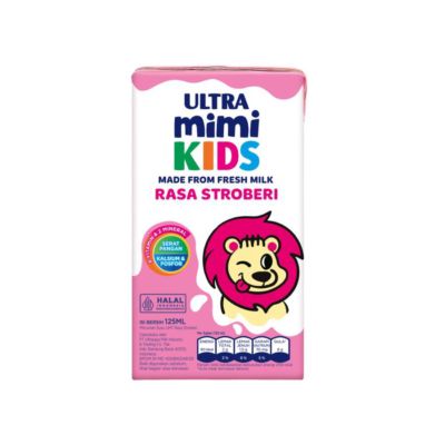 Ultra Mimi Kids Strawberry Susu UHT