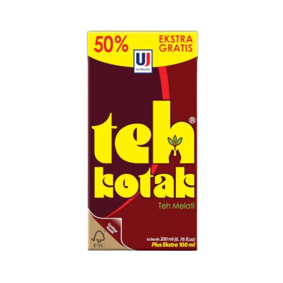Ultrajaya Teh Kotak Jasmine 300ml