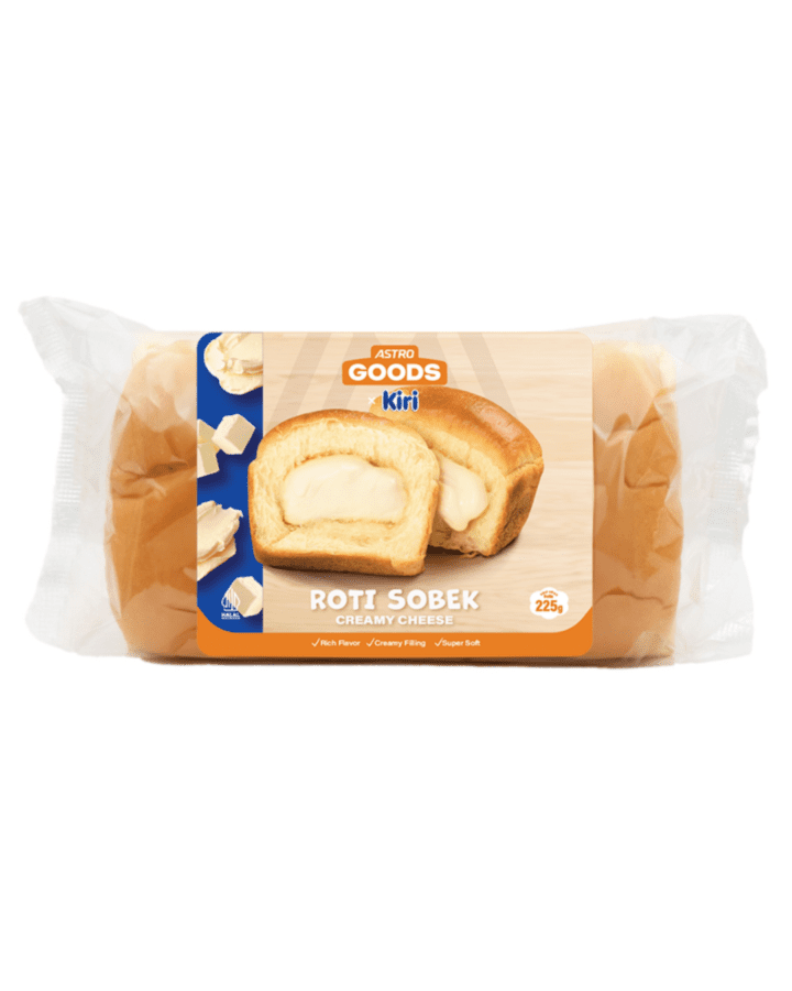 Roti Sobek Keju Astro Goods x Kiri Cheese 225gram