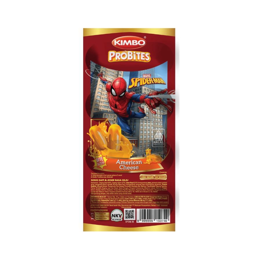 Kimbo Probites American Cheese 60gram