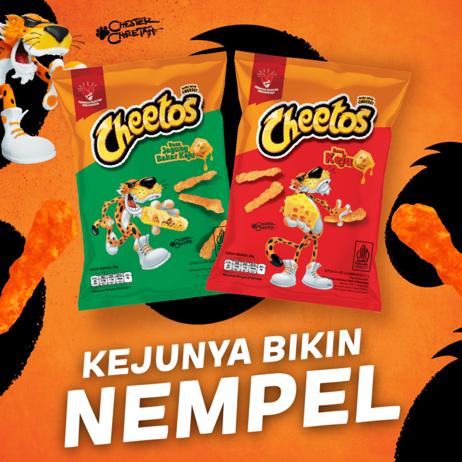Cheetos Makanan Ringan Rasa Keju 120gram