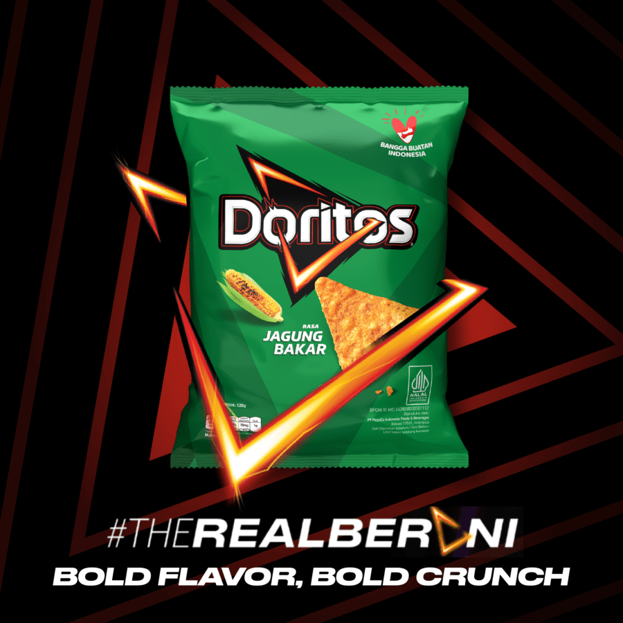 Doritos Tortilla Chip Snack Rasa Jagung Bakar 120gram