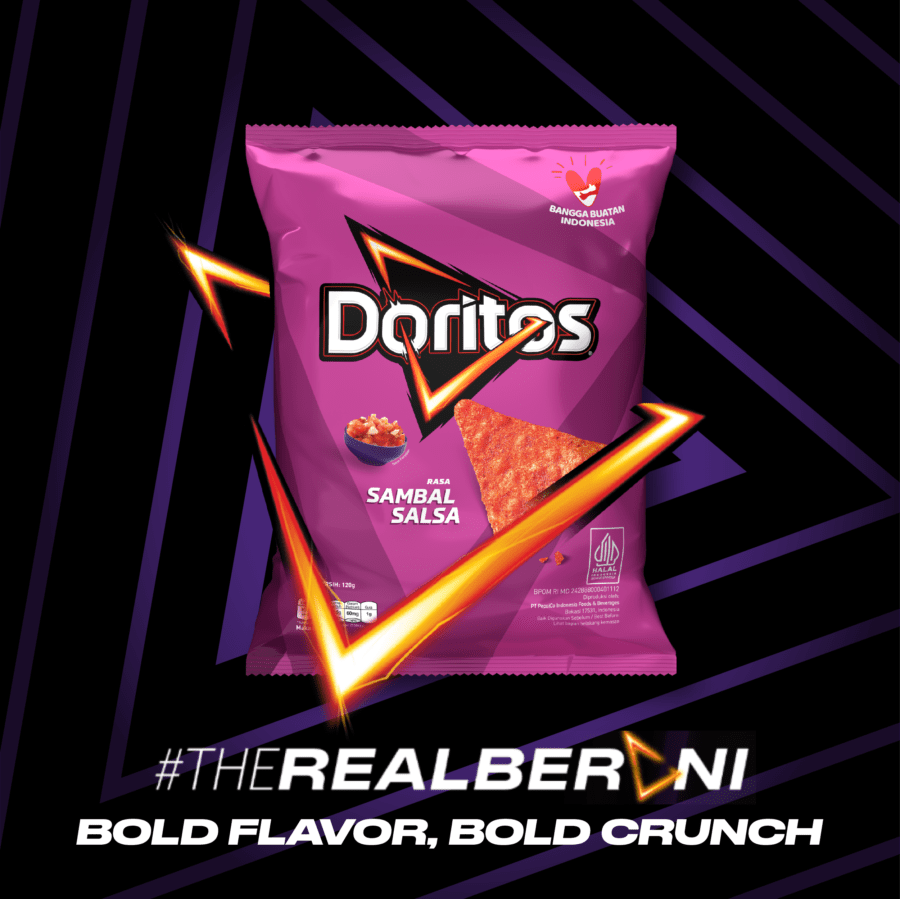 Doritos Tortilla Chip Makanan Ringan Rasa Sambal Salsa 120gram