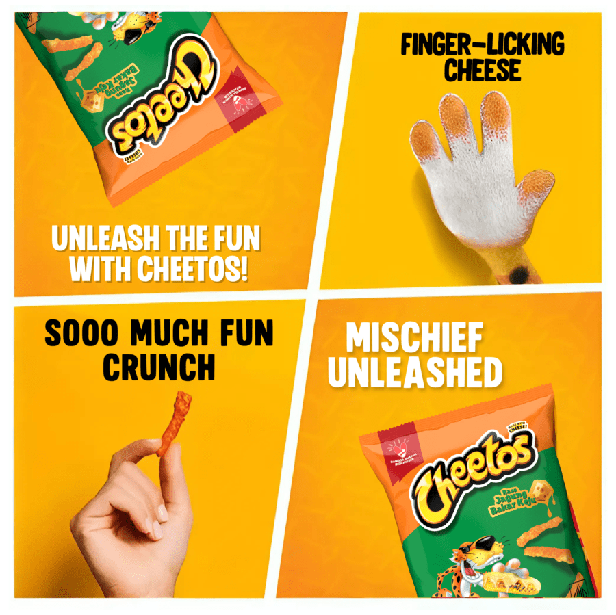 Cheetos Makanan Ringan Rasa Jagung Bakar Keju 120gram