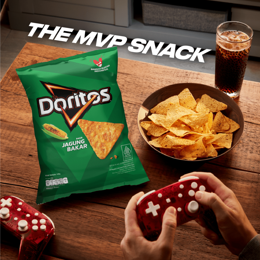 Doritos Tortilla Chip Snack Rasa Jagung Bakar 120gram