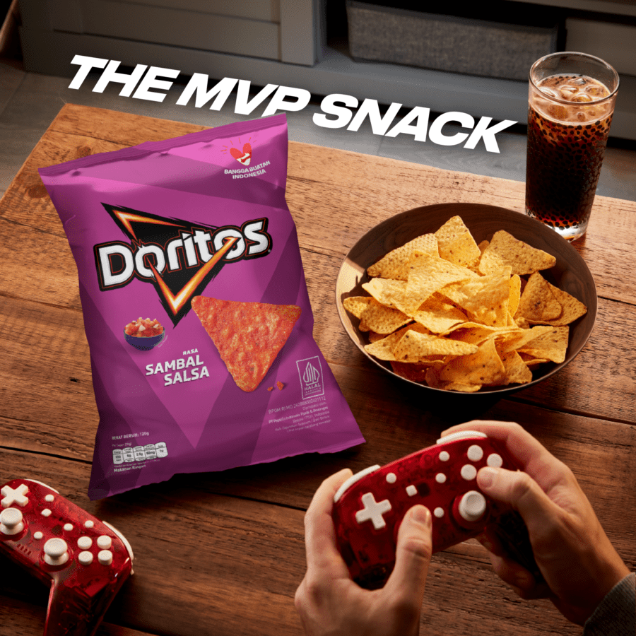 Doritos Tortilla Chip Makanan Ringan Rasa Sambal Salsa 120gram