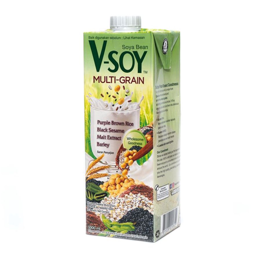 V-Soy Susu Kedelai Multi Grain 1000ml