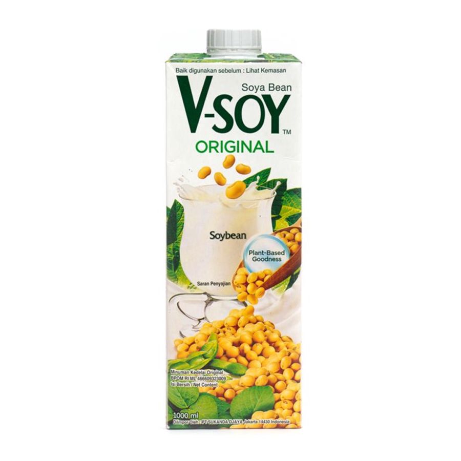 V-Soy Susu Kedelai Original 1000ml