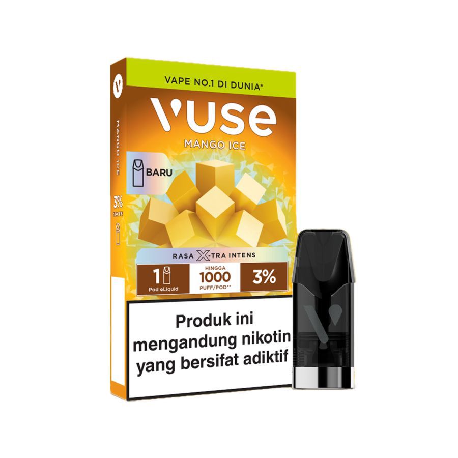 Vuse Pod Extra Intense Manggo Ice Rokok Elektrik 1pack
