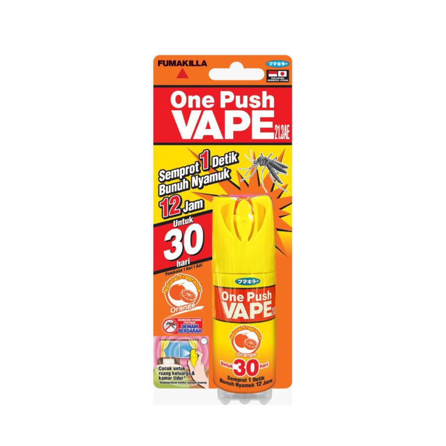 Vape One Push 30 Hari Orange Pembasmi Serangga