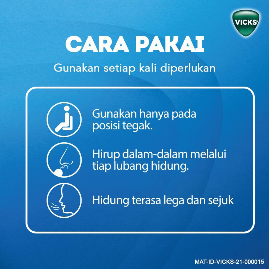 Vicks Inhaler Hidung Tersumbat 1pcs