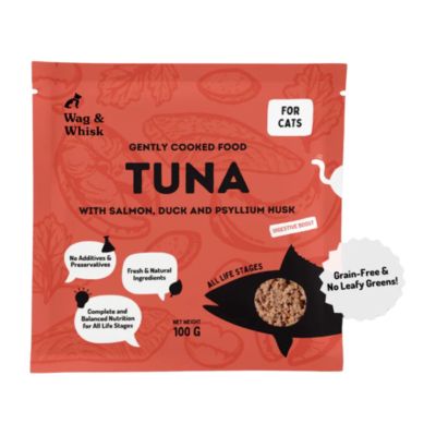 Wag & Whisk Gently Cooked Tuna All Life Stages Makanan Kucing Basah