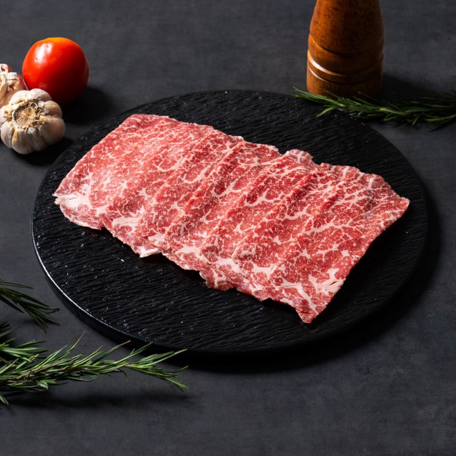 Daging Shabu Japanese Wagyu A5 Astro Farm Signature 200gram 200gram