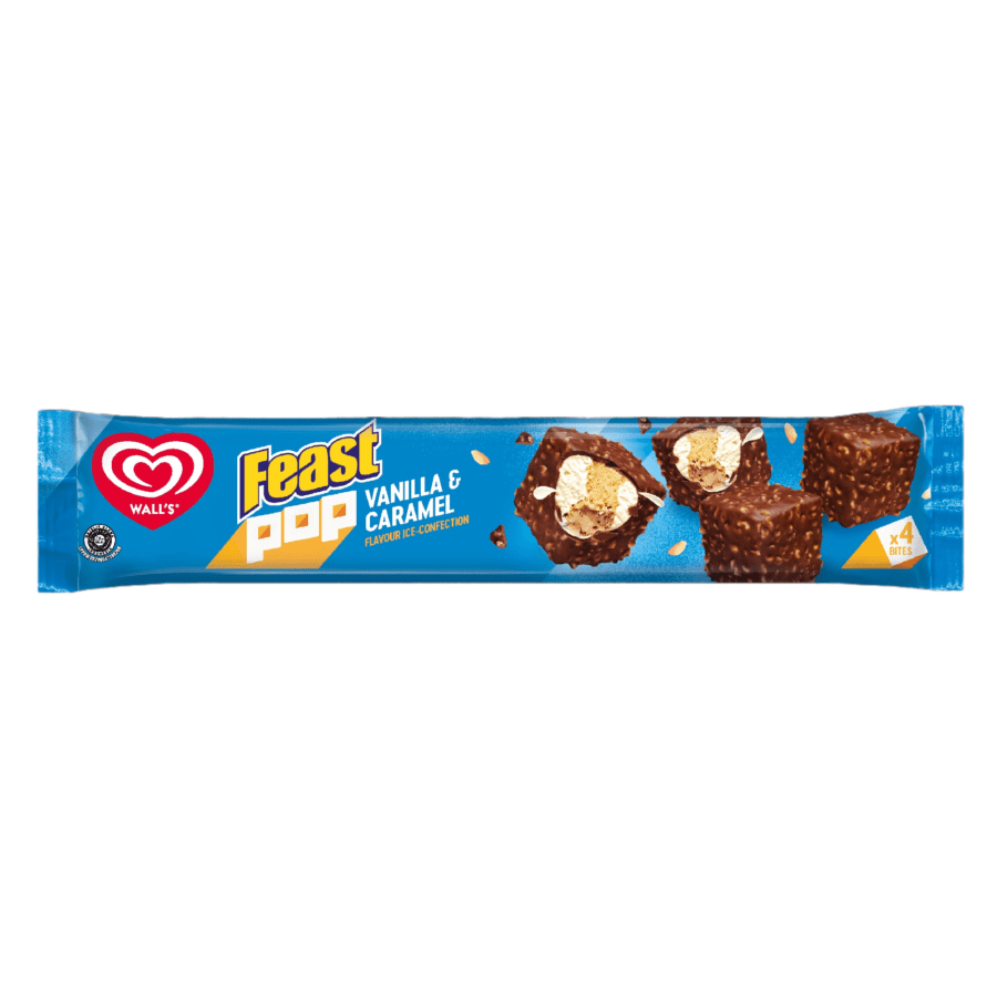Walls Feast Pop Vanilla & Caramel 64ml