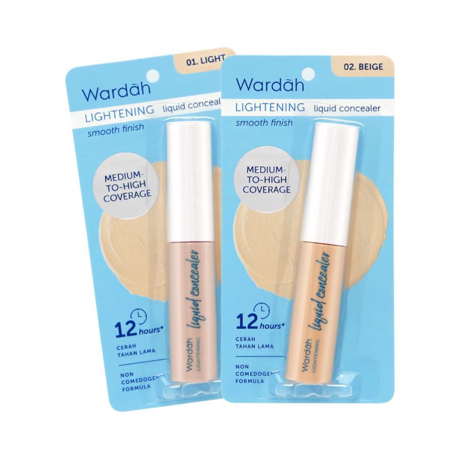 Wardah Lightening 01 Pink Fair 11C Liquid Concealer 6gram