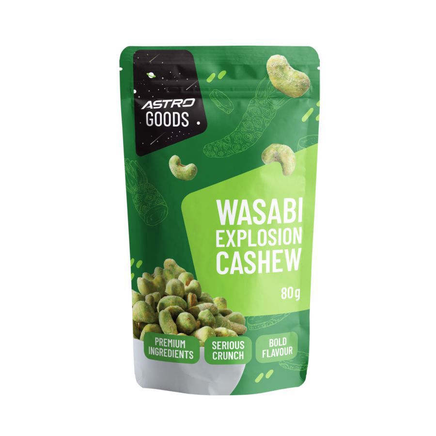 Wasabi Explosion Cashew Astro Goods 80gram