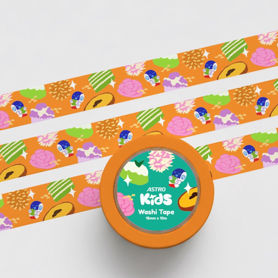 Washi Tape Local Dessert Pastry Edition Astro Kids 1pcs