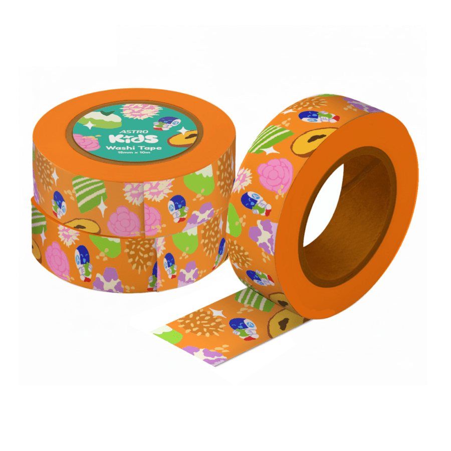 Washi Tape Local Dessert Pastry Edition Astro Kids 1pcs