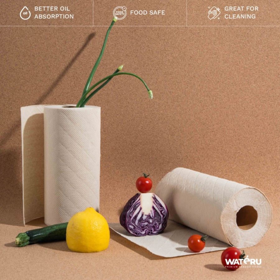 Wateru Bamboo Tisu Dapur