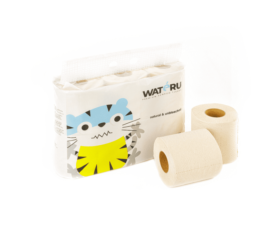 Wateru Bamboo Tisu Toilet 6rolls