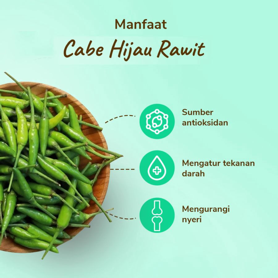 Cabe Hijau Rawit Astro Farm 50gram