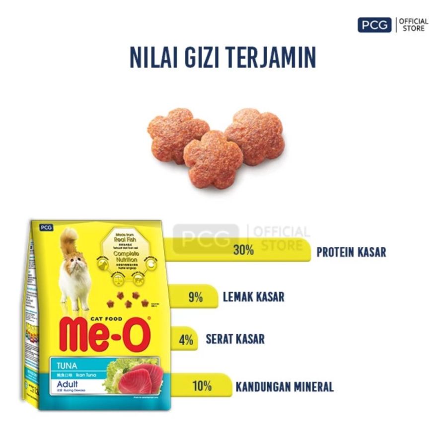 Me-O Tuna Adult Makanan Kucing 1200gram