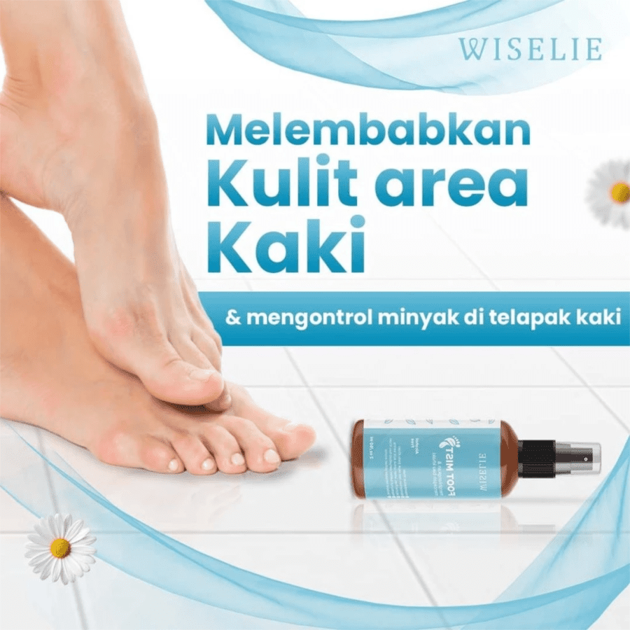 Wiselie Sweat and Odor Protection Baccarat Foot Spray 60ml