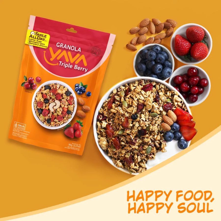 Yava Granola Triple Berry