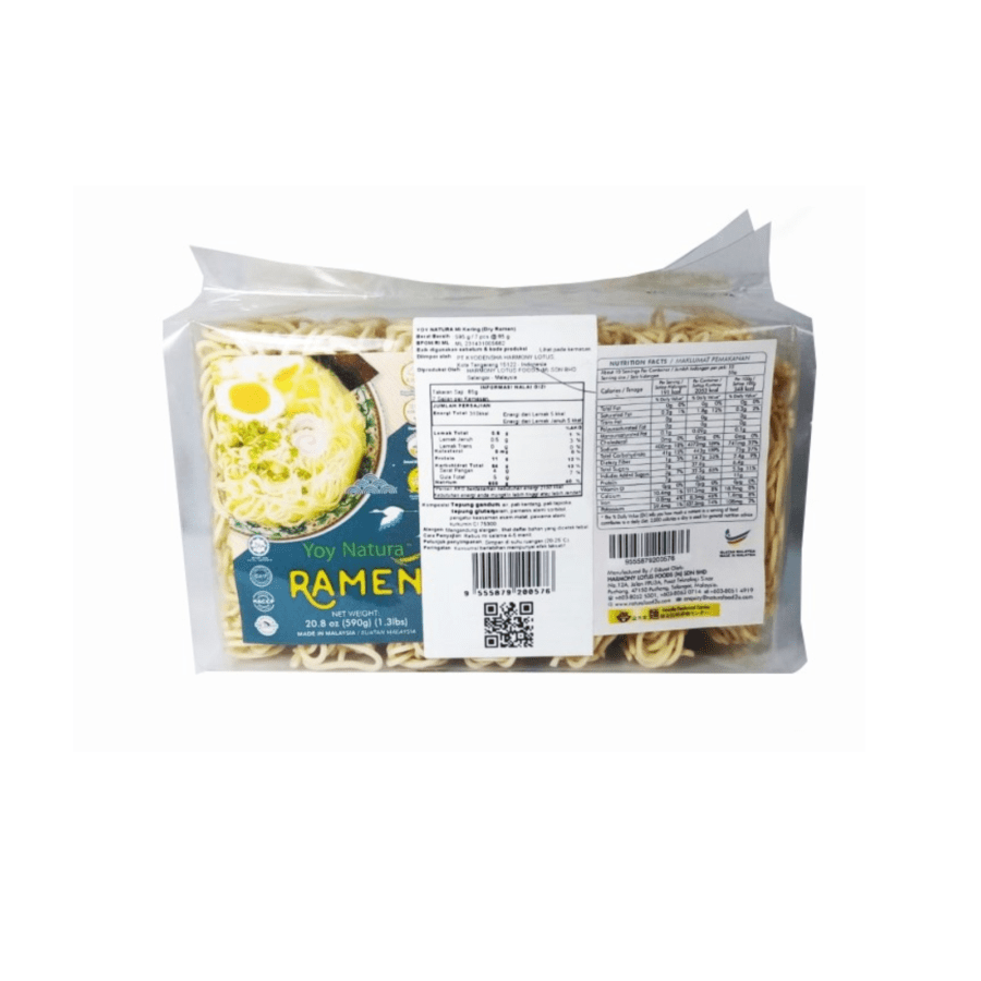 Yoy Natura Mie Ramen Kering Original Isi 7 pcs