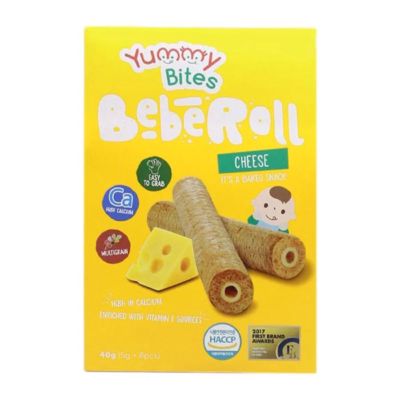 Yummy Bites Beberoll Cheese Snack Bayi 9+ Bulan