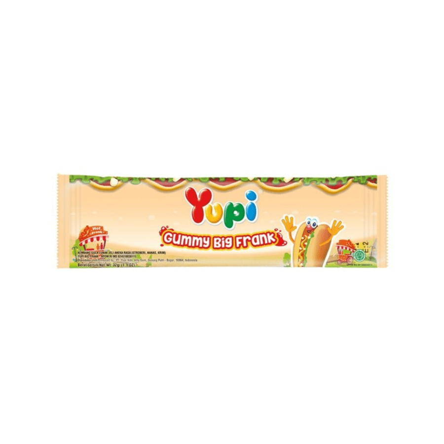 Yupi Gummi Candies Big Frank 30gram