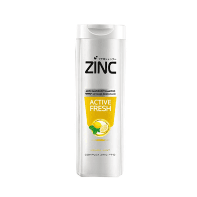 Zinc Active Fresh Lemon Mint Anti Dandruff Shampoo