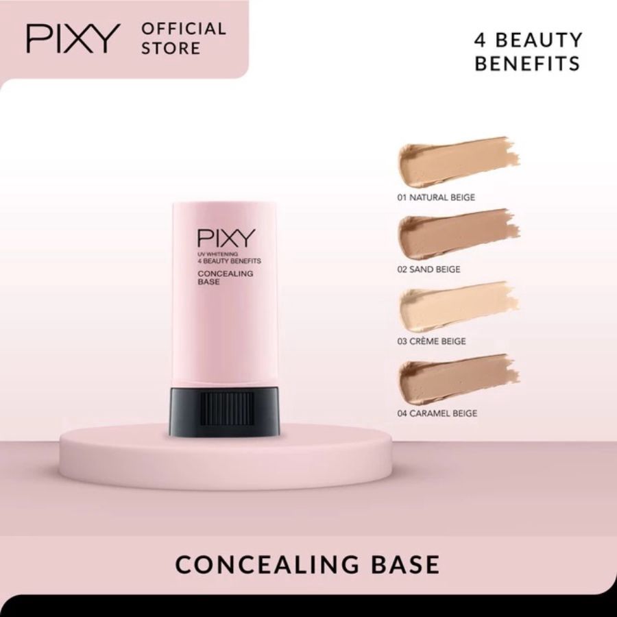 PIXY 4 Beauty Benefits 302N Natural Beige Concealer Base