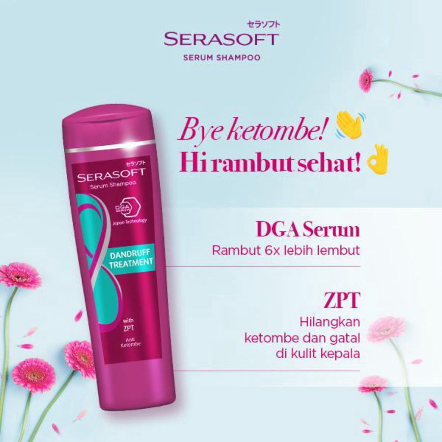 Serasoft Dandruff Treatment Serum Shampoo 170ml