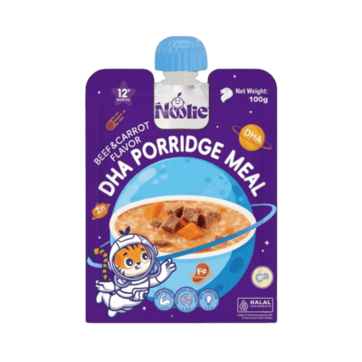Noolie DHA Porridge Meal Beef & Carrot Flavor Bubur MPASI