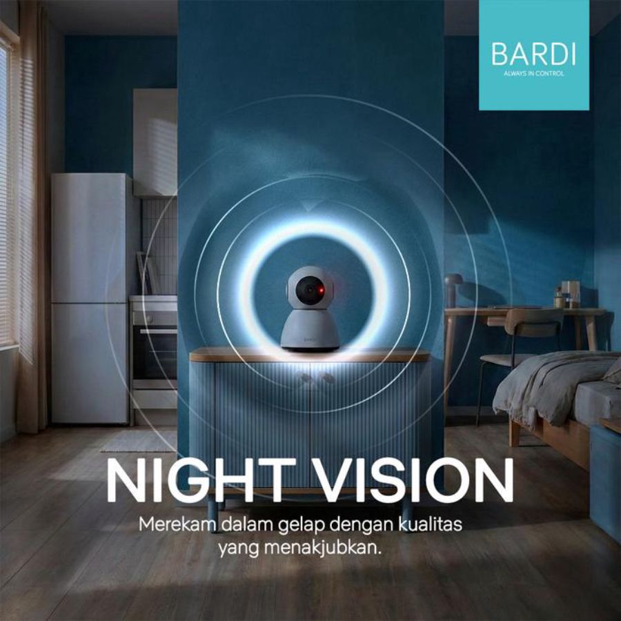 Bardi Smart Indoor PTZ IP Camera CCTV 5 MP 1pcs