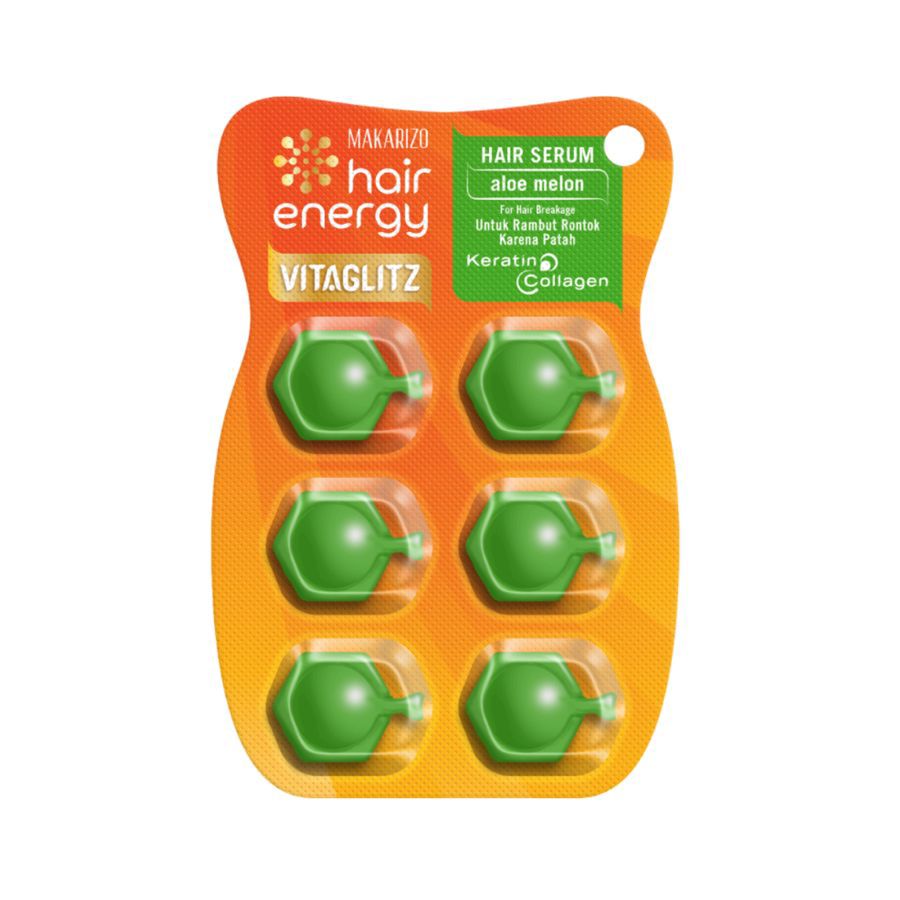 Makarizo Hair Energy Vitaglitz Aloe Melon Hair Serum