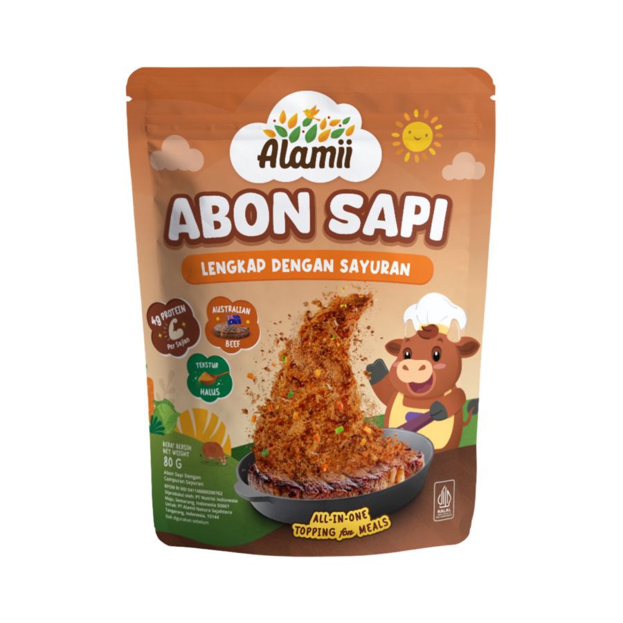Alamii Abon Sapi Anak MPASI 80gram