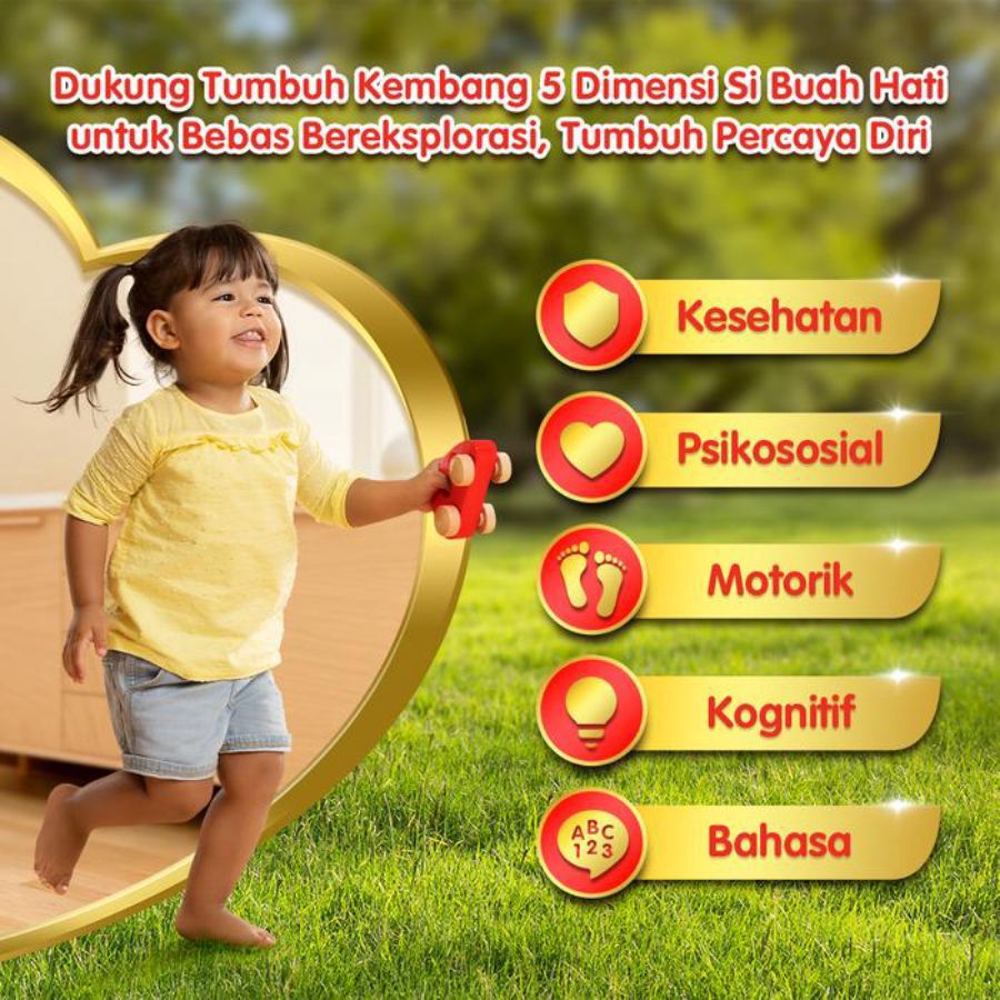 Dancow 3+ Vanilla Susu Formula 3-5 Tahun 1kg