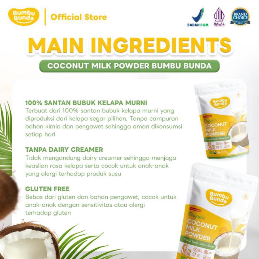 Bumbu Bunda Elia Coconut Milk Powder