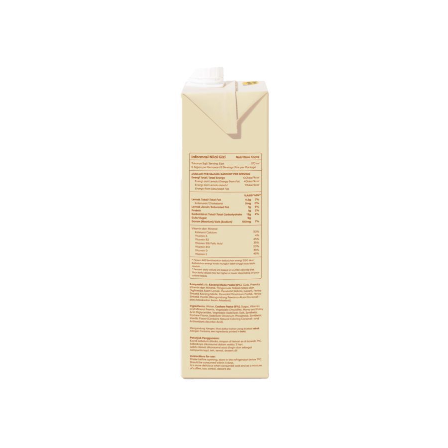 Arummi Cashew Milk Original 1000ml